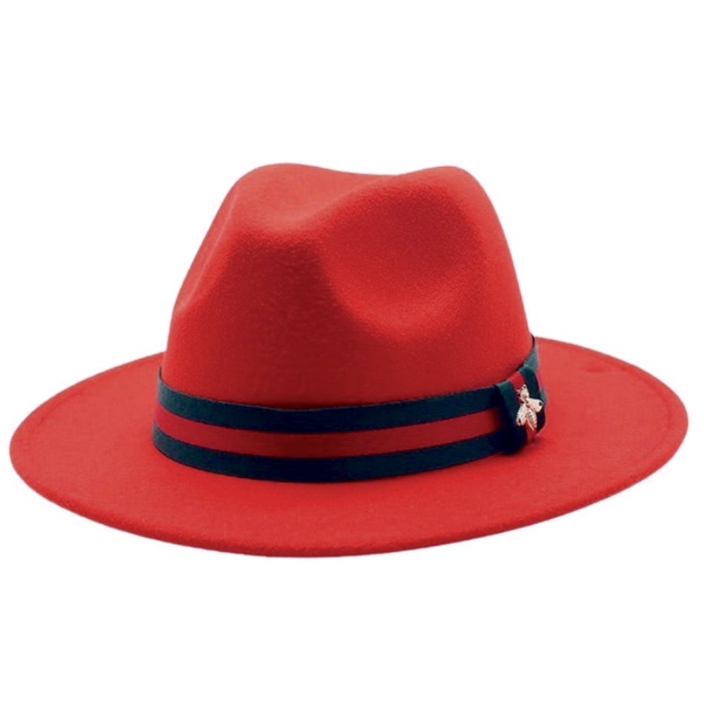 Fedora Wide Brim Hat - NEW